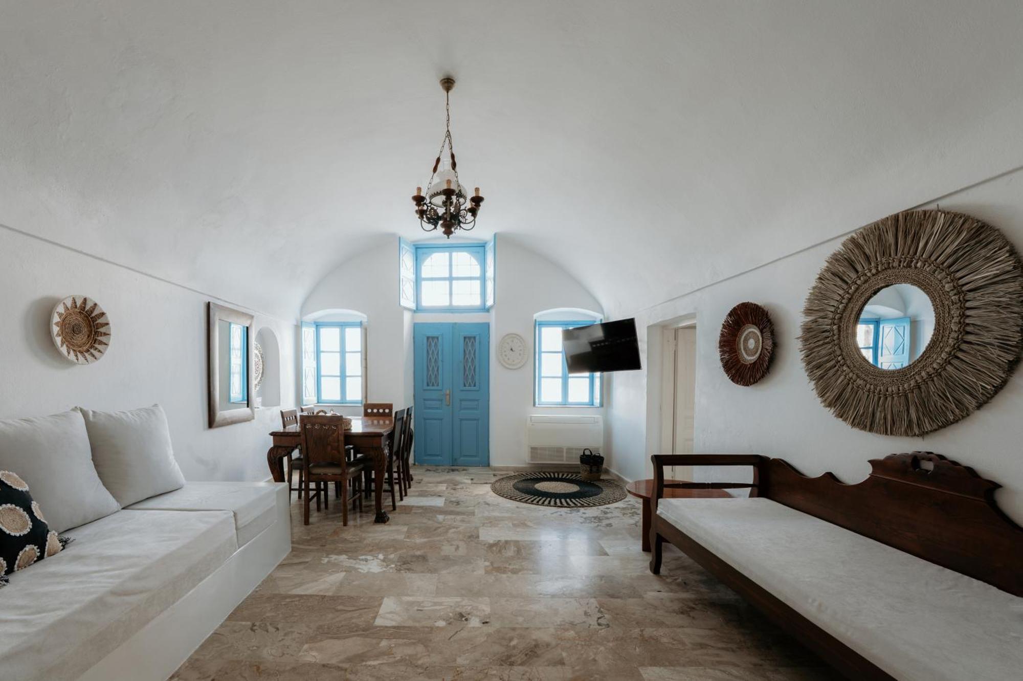 Simantiri Private Villa Megalochori  Exteriör bild