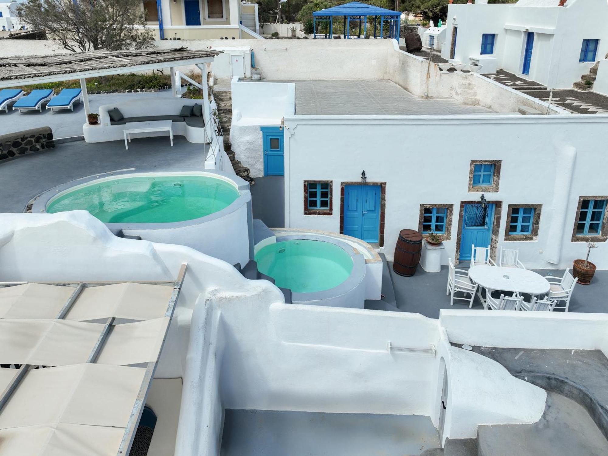 Simantiri Private Villa Megalochori  Exteriör bild